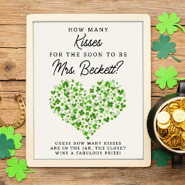 Lucky In Love St. Patrick's Day Vrijgezellenfeest Poster
