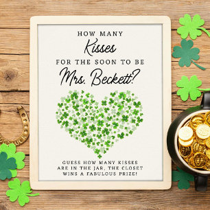 Lucky In Love St. Patrick's Day Vrijgezellenfeest Poster