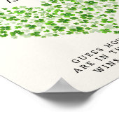 Lucky In Love St. Patrick's Day Vrijgezellenfeest Poster (Hoek)