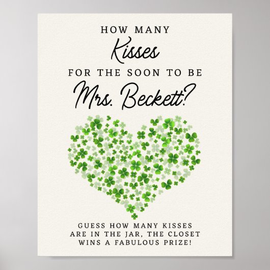 Lucky In Love St. Patrick's Day Vrijgezellenfeest  Poster (Voorkant)