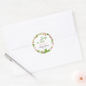 Lucky in Love St. Patrick's Day Vrijgezellenfeest Ronde Sticker (Envelop)