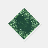 Lucky In Love St. Patrick's Day Vrijgezellenfeest Servet (Hoek)