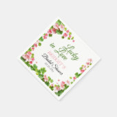 Lucky in Love St. Patrick's Day Vrijgezellenfeest Servet (Hoek)