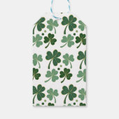 Lucky in Love St. Patrick's Moderne Bruidsmeisjesf Cadeaulabel (Achterkant)