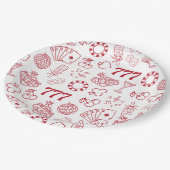 Lucky in Love Vegas Bachelorette Papieren Bordje (Gekanteld)