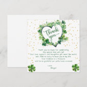 LUCKY IN LOVE VRIJGEZELLENFEEST BEDANKT (Voorkant / Achterkant)