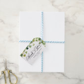 Lucky in Love Vrijgezellenfeest Green Shamrock Cadeaulabel (Met Touw)