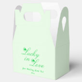 Lucky in Love Wedding Bedankdoosjes (Geopend)