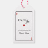 Lucky in Love Wedding  Cadeaulabel (Voorkant)