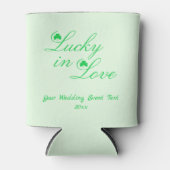 Lucky in Love Wedding Event Blikjeskoeler (Voorkant)