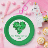 Lucky in Love Wedding Event Papieren Bordje (Feest)