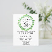 Lucky in Love Wedding St. Patrick's Day Budget (Staand voorkant)
