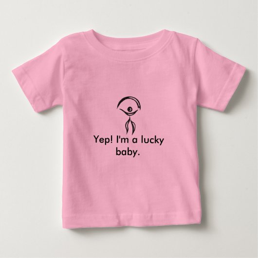 Lucky Indalo Baby T-shirt (Voorkant)