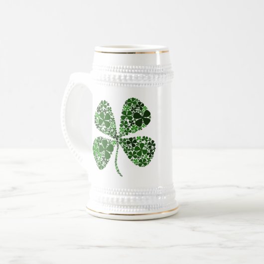 Lucky Irish 4-leaf Clover Bierpul (Voorkant links)
