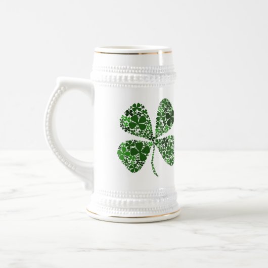 Lucky Irish 4-leaf Clover Bierpul (Links)