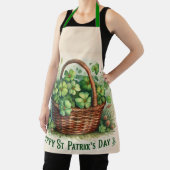 Lucky Irish 4-Leave Clover All-Over Print Schort (Insitu)