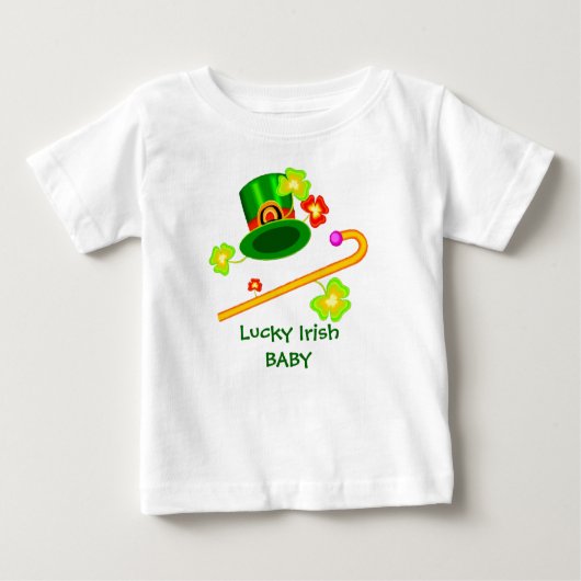 Lucky Irish Baby T-Shirt (Voorkant)