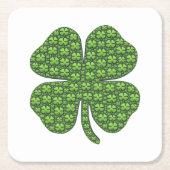 Lucky Irish Clover Kartonnen Onderzetters (Voorkant)