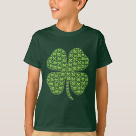 Lucky Irish Clover Kinderen groen T-shirt