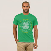 Lucky Irish Drink Team T-shirt (Voorkant volledig)