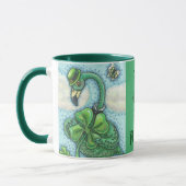 Lucky Irish Flamingo ST. PATRICK'S DAY MOK groen (Links)