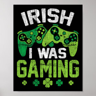 Lucky Irish Ik was het spelen van grappige videoga Poster