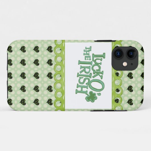 Lucky Irish iPhone Case (Achterkant (horizontaal))