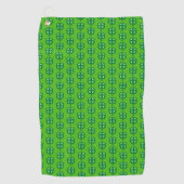 Lucky Irish klaverklaver shamrocks Golfhanddoek (Voorkant)