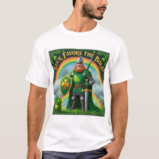 Lucky Irish Knight - St. Patrick's Day T-shirt