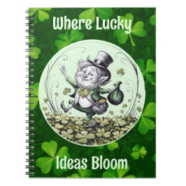 Lucky Irish Leprechaun Notitieboek