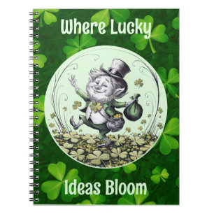 Lucky Irish Leprechaun Notitieboek
