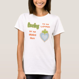 Lucky Irish Love Heart T-shirt