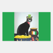 Lucky Irish Lucy Rechthoekige Sticker (Voorkant)