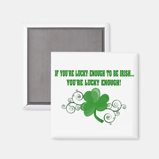 Lucky Irish Magnet (Voorkant / Achterkant)