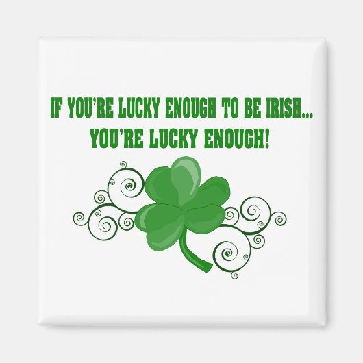 Lucky Irish Magnet (Voorkant)