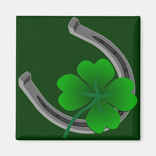 Lucky Irish Magnet Shirt St. Patrick's Home Decor (Voorkant)
