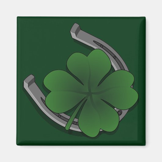 Lucky Irish Magnet Shirt St. Patrick's Home Decor (Voorkant)