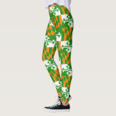 Lucky Irish Maryland Flag Leggings Yoga Pants (Links)