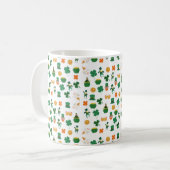 Lucky Irish patrick's day Koffiemok (Voorkant links)