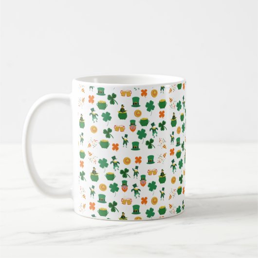 Lucky Irish patrick's day Koffiemok (Links)