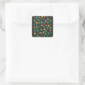 Lucky Irish patrick's day Vierkante Sticker (Tas)