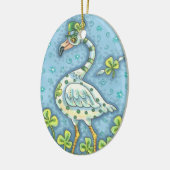 LUCKY IRISH POLKA DOT FLAMINGO ORNAMENT van 2019 (Links)