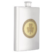 Lucky Irish Shamrock Gold Coin Flacon (Rechts)