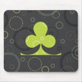 Lucky Irish Shamrock Mousepad Muismat (Voorkant)