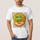 Lucky Irish Shamrock T-shirts (Voorkant)