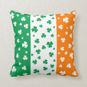Lucky Irish Shamrocks Kussen