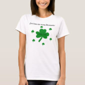 Lucky Irish Shamrocks T-Shirt (Voorkant)