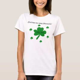 Lucky Irish Shamrocks T-Shirt