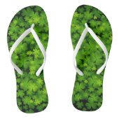 Lucky Irish Shamrocks Teenslippers (Voetbed)