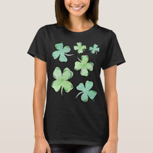 Lucky Irish Shamrocks voor St. Patrick's Day T-shirt